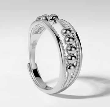 Silver Bundel 4 Set - Anxienty Rings