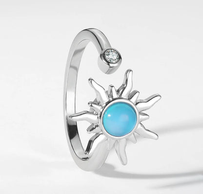 Siver Sun Ring
