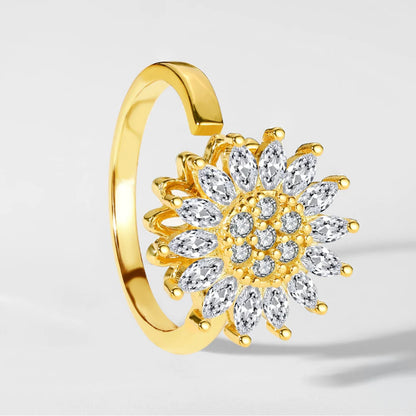 Gold Flower Ring