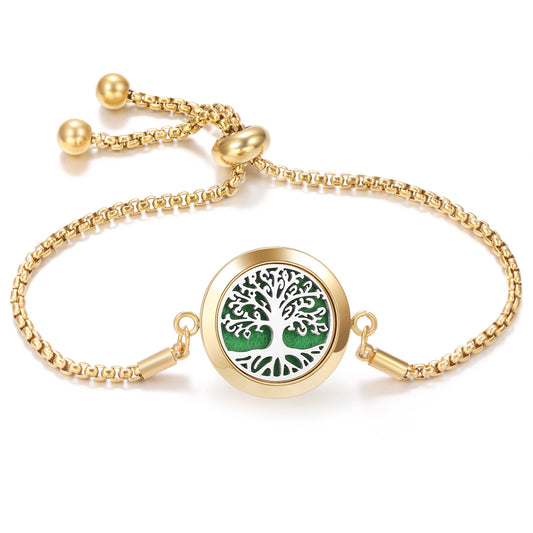 Golden Tree of Live Bracelet