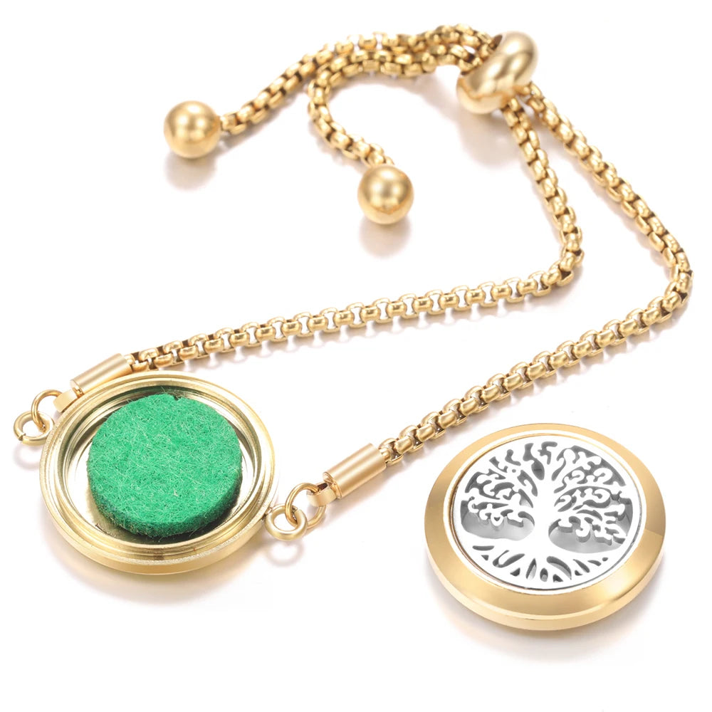 Golden Tree of Live Bracelet