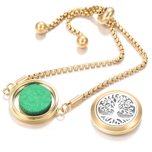 Golden Lovely Heart Bracelet